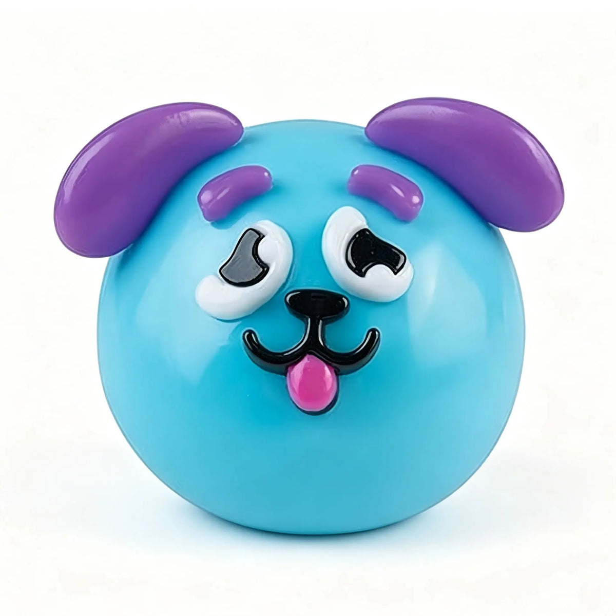 Smushers Curiosities Dog Face Swap Squishy - Soft, Moldable, Slow-Rise Stress Relief Toy