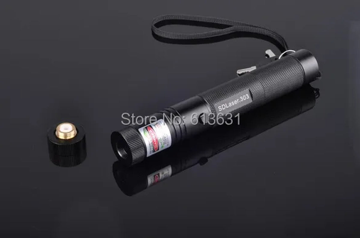 Powerful 532Nm Green Laser Light Pointer - 10000M Range, Focusable, Perfect for Hunting, Cat Play, and Outdoor Adventures!