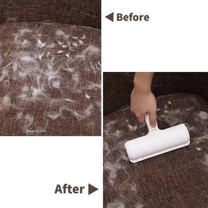 Ultimate Pet Hair Remover Roller - Self-Cleaning Fur Removal Tool for Dogs & Cats - Effortless Hair Cleanup for Furniture