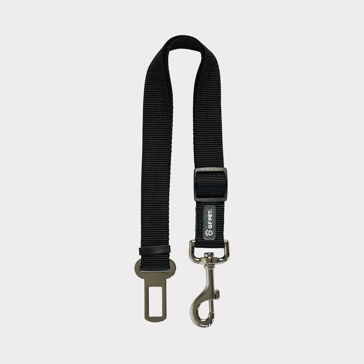 Universal Black Pet Seat Belt Tether for Standard Cars - Safety for Your Furry Friend
