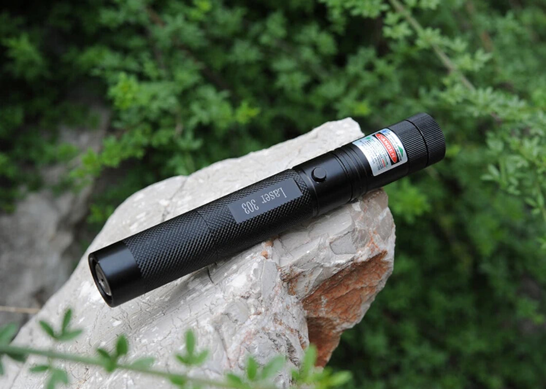 Powerful 532Nm Green Laser Light Pointer - 10000M Range, Focusable, Perfect for Hunting, Cat Play, and Outdoor Adventures!