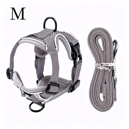 Ultimate Escape Proof Cat Harness & Leash Combo - Adjustable, Reflective, Breathable Mesh Vest for Safe Summer Walks!