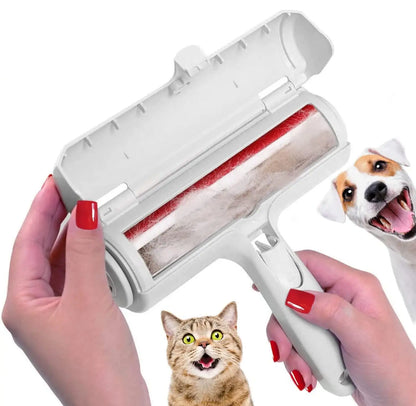 Ultimate Pet Hair Remover Roller - Self-Cleaning Fur Removal Tool for Dogs & Cats - Effortless Hair Cleanup for Furniture
