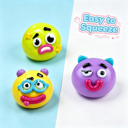 Smushers Curiosities Dog Face Swap Squishy - Soft, Moldable, Slow-Rise Stress Relief Toy