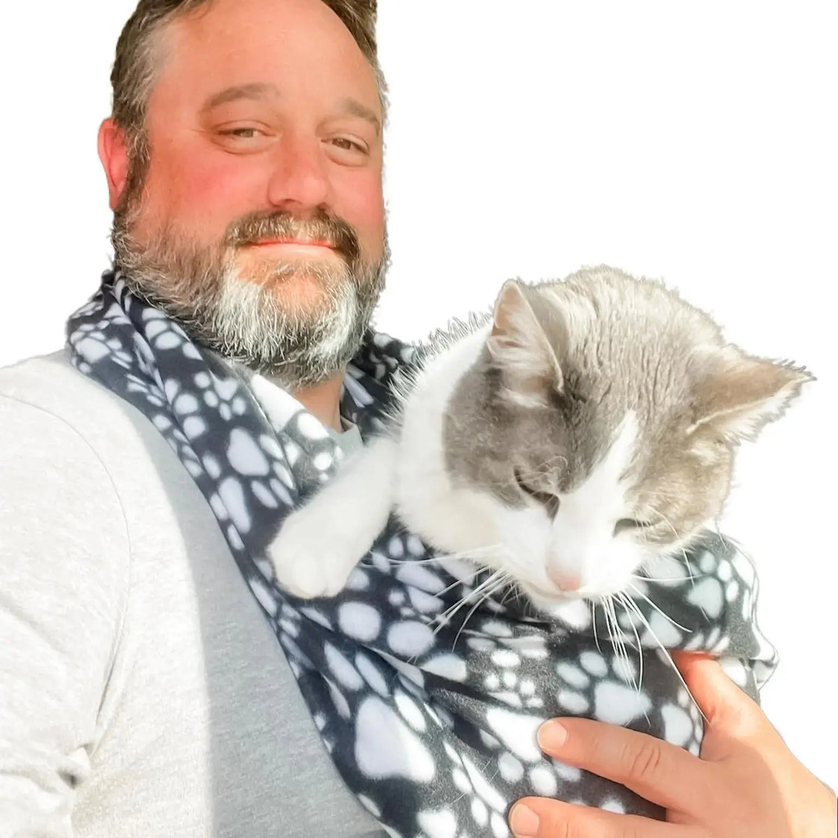 Duke's Digs XL Critter Cuddler - Versatile Animal Carrier & Bonding Sling for Small to Medium Pets, Handmade in the USA, Machine Washable & Dryer Safe