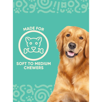 Yomp Chillchew Freezable Cooling Dog Toy – Perfect Teething & Chewing Solution for Soft and Medium Chewers, Made with Safe Non-Toxic Silicone