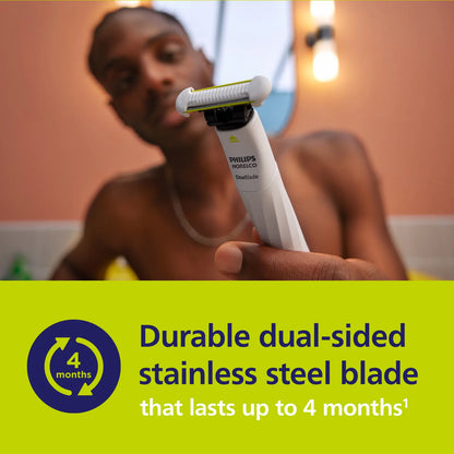 Philips Norelco OneBlade Intimate Groomer - Smooth Steel for Ultimate Comfort