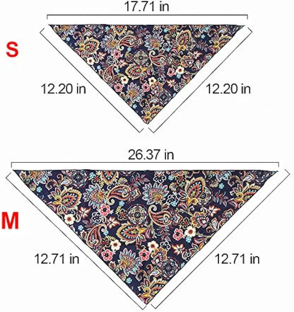 Pet Western Cowboy Costume Set (2-Piece, Small) - Adjustable Hat with Elastic Chin Strap & Bandana for Dogs and Cats, Ideal for Parties and Everyday Wear