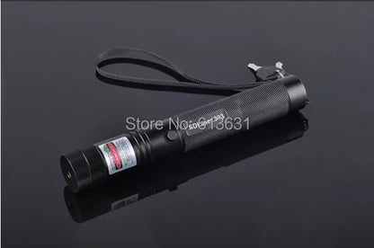 Powerful 532Nm Green Laser Light Pointer - 10000M Range, Focusable, Perfect for Hunting, Cat Play, and Outdoor Adventures!