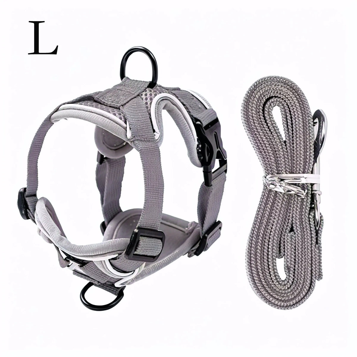 Ultimate Escape Proof Cat Harness & Leash Combo - Adjustable, Reflective, Breathable Mesh Vest for Safe Summer Walks!