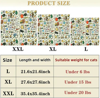 Supetspaw Reusable Cat Grooming Wrap – Stress-Free Nail Clipping & Care Solution, Washable Self-Adhesive Restraint for Cats, Perfect for Grooming, Medication & Travel Storage