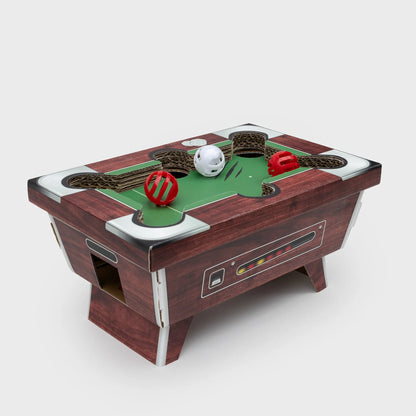Suck UK Interactive Cat Toy: Cardboard Scratching Board with Ball for Indoor Cats and Kittens